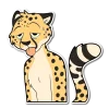 Эмодзи Cheetah для Telegram — скачать