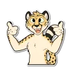 👍 Эмодзи «Cheetah» для Telegram