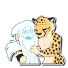 😔 Эмодзи «Cheetah» для Telegram