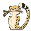 🐶 Эмодзи «Cheetah» для Telegram
