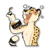 🥃 Эмодзи «Cheetah» для Telegram