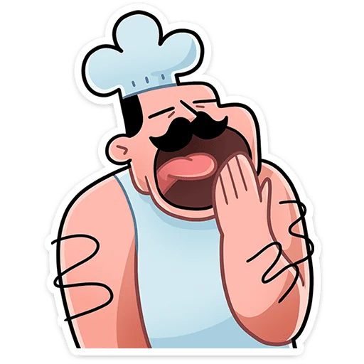 👩‍🍳 Стикер «Шеф» для Telegram
