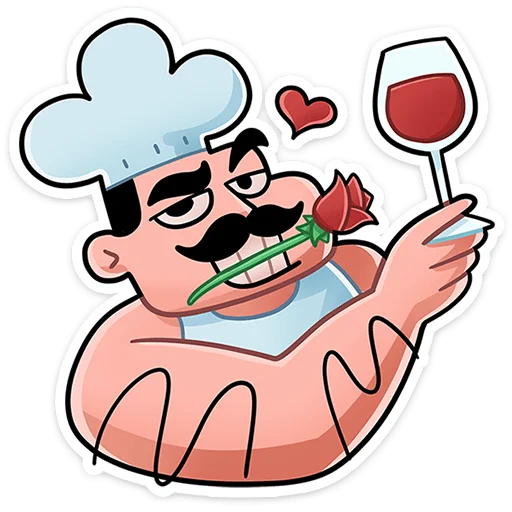 🥵 Стикер «Шеф» для Telegram