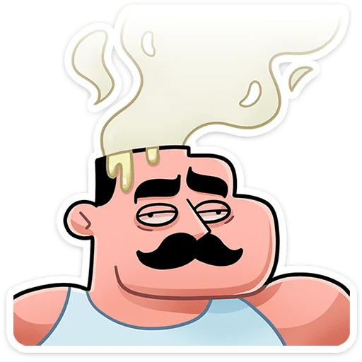 🤯 Стикер «Шеф» для Telegram