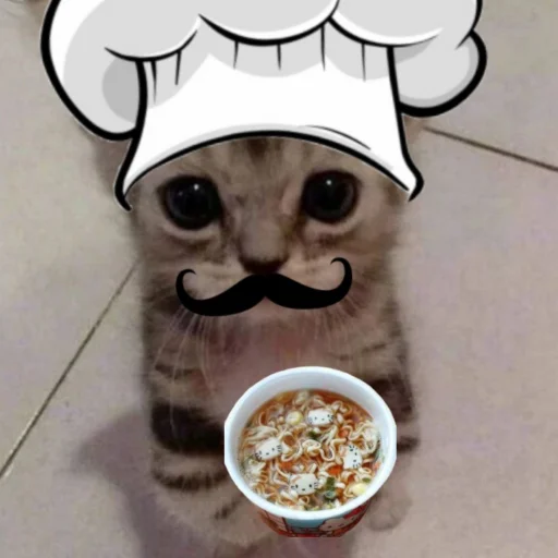 🍜 Стикер «чткл» для Telegram