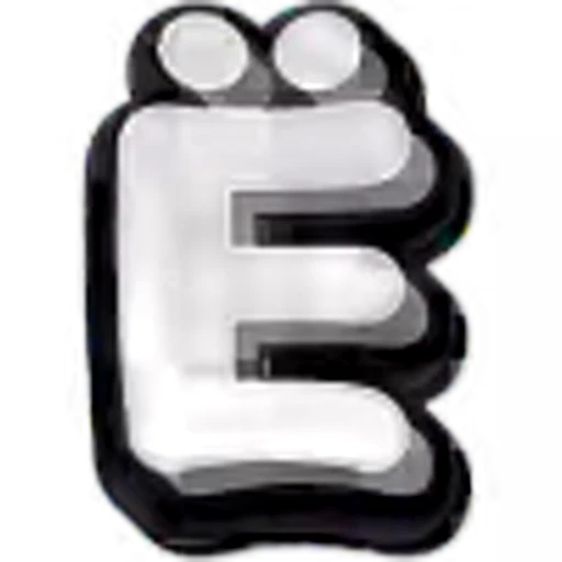 ⚫️ Эмодзи «Анимированные серебряные буквы и иконки» для Telegram
