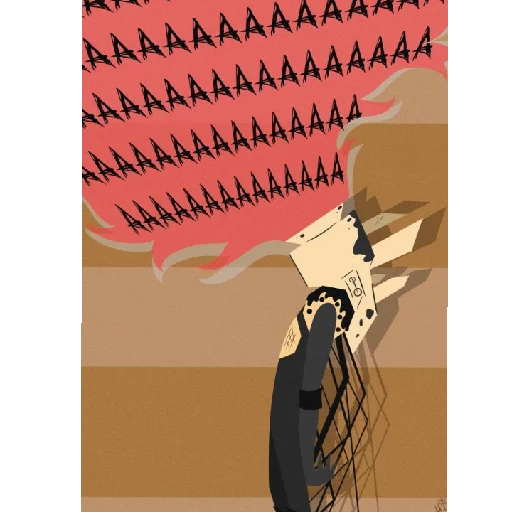 🅰️ Стикер «Чернильный Дурдом» для Telegram