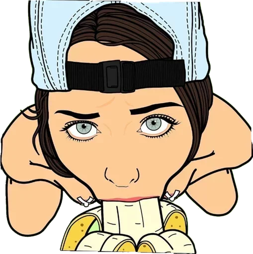 😗 Стикер «Darkness» для Telegram