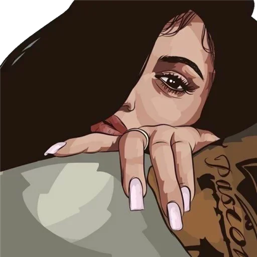 😙 Стикер «Darkness» для Telegram