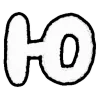 🤩 Эмодзи «чернобелые буквы» для Telegram