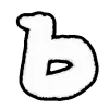 🤩 Эмодзи «чернобелые буквы» для Telegram