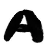 🤩 Эмодзи «чернобелые буквы» для Telegram