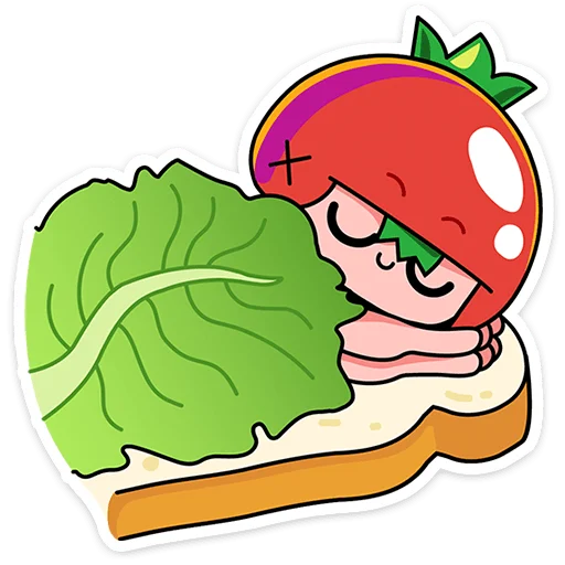 😴 Стикер «Черрик» для Telegram