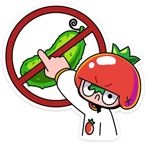 🥒 Стикер «Черрик» для Telegram