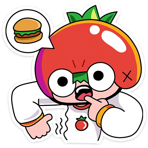 🍔 Стикер «Черрик» для Telegram