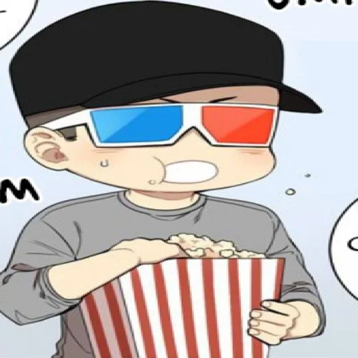 😲 Стикер «Вишня цветет после зимы» для Telegram