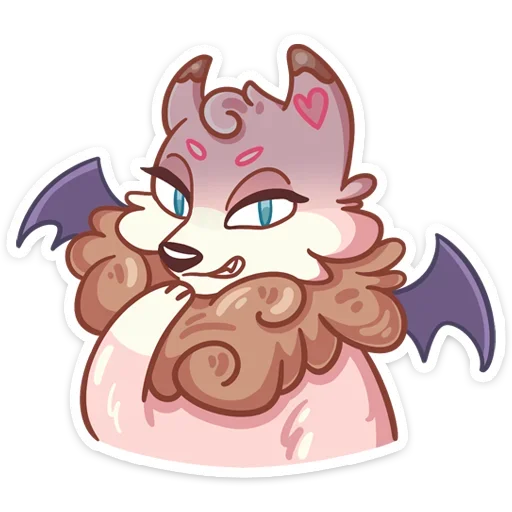 🦇 Стикер «Черри» для Telegram