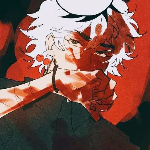 🍒 Стикер «cherry crush» для Telegram