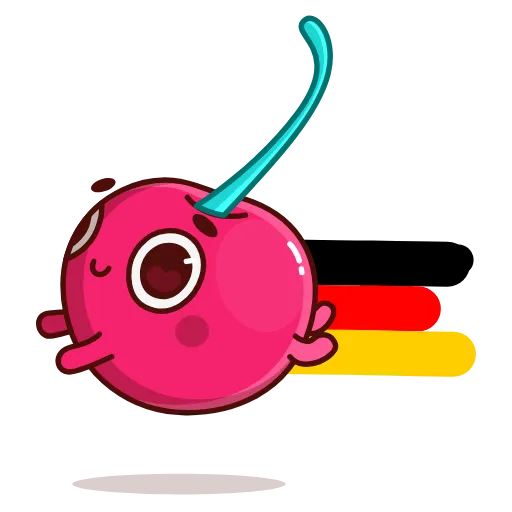 🇩🇪 Эмодзи «Cherry Flags Emoji» для Telegram