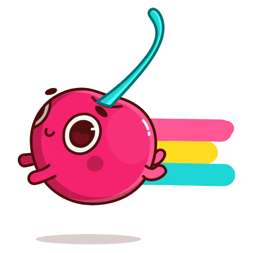 🌈 Эмодзи «Cherry Flags Emoji» для Telegram