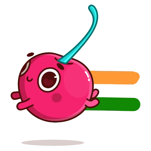 🇮🇳 Эмодзи «Cherry Flags Emoji» для Telegram