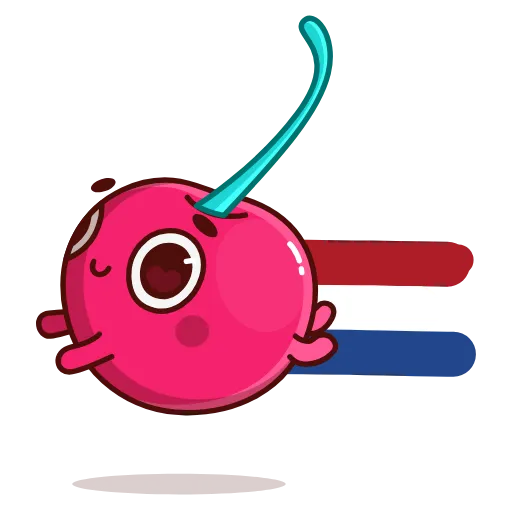 🇳🇱 Эмодзи «Cherry Flags Emoji» для Telegram