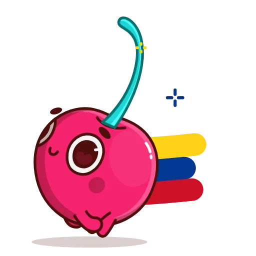 🇨🇴 Эмодзи «Cherry Flags Emoji» для Telegram