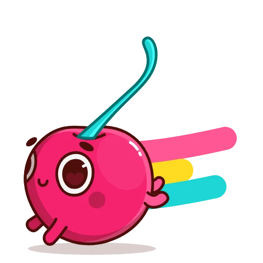 🏃‍♂️ Стикер «Cherry no animation» для Telegram