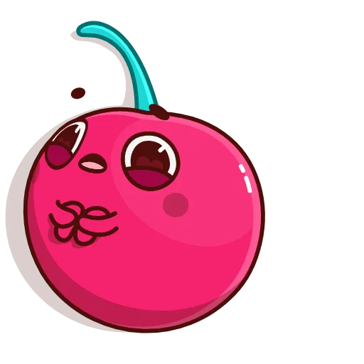 🙄 Стикер «Cherry no animation» для Telegram