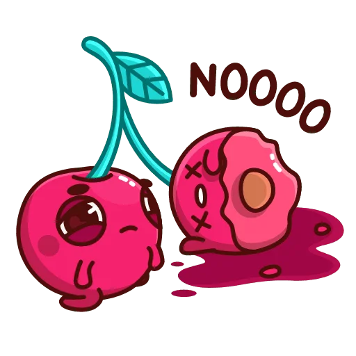 😵 Стикер «Cherry no animation» для Telegram