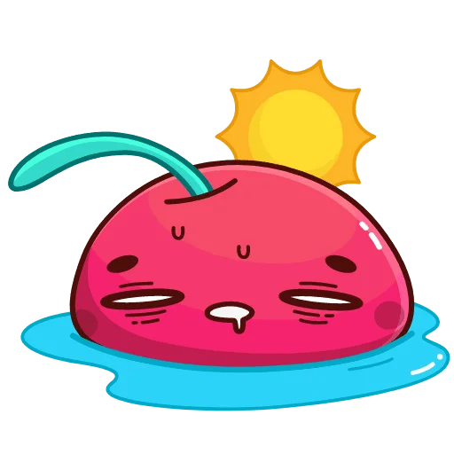 🥵 Стикер «Cherry no animation» для Telegram