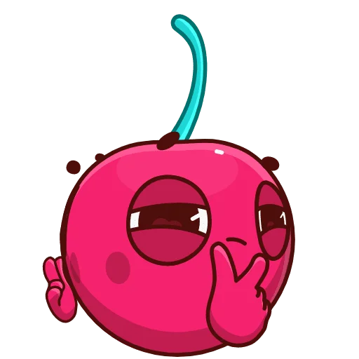 🤔 Стикер «Cherry no animation» для Telegram