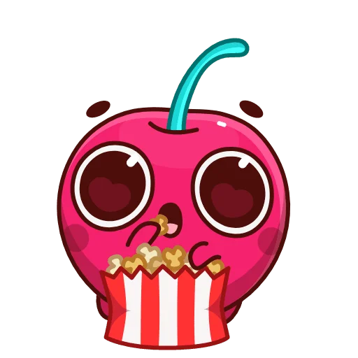 🍿 Стикер «Cherry no animation» для Telegram