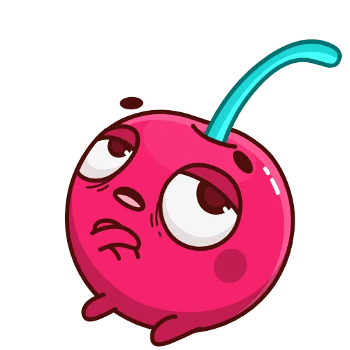 🙄 Стикер «Cherry no animation» для Telegram