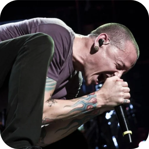 🎤 Стикер «Chester Bennington» для Telegram