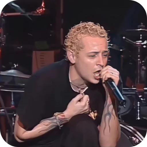 🎤 Стикер «Chester Bennington» для Telegram