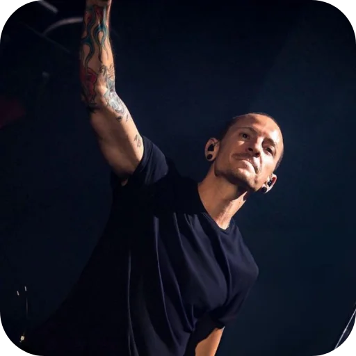 😠 Стикер «Chester Bennington» для Telegram