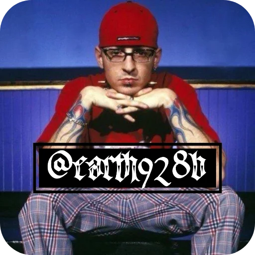 😐 Стикер «Chester Bennington» для Telegram
