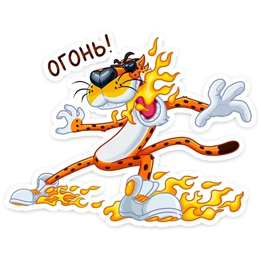 🔥 Стикер «Chester Cheetah» для Telegram