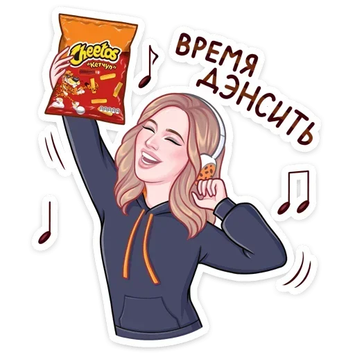 💃 Стикер «Chester Cheetah» для Telegram