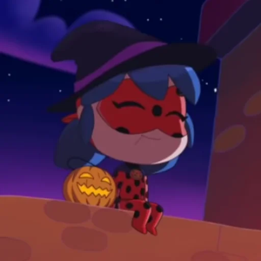 🎃 Стикер «Chibi Ladybug» для Telegram