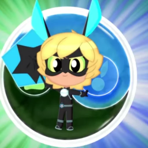 🐇 Стикер «Chibi Ladybug» для Telegram