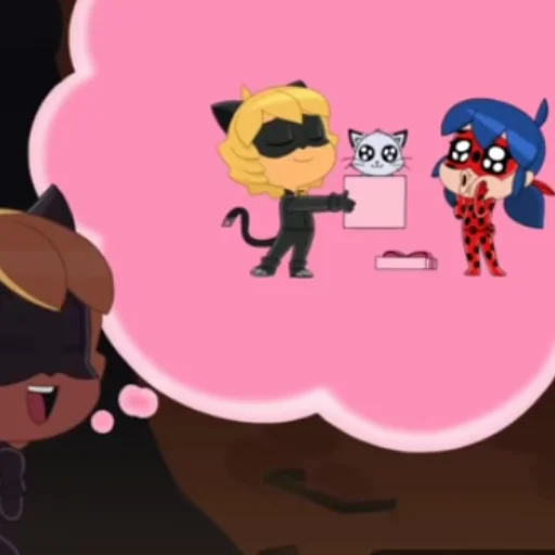 🙂 Стикер «Chibi Ladybug» для Telegram