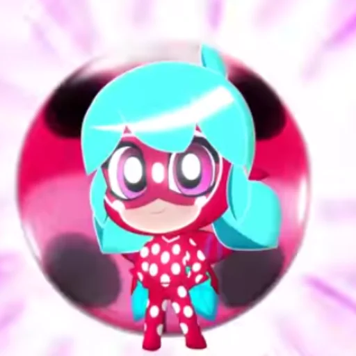 🌠 Стикер «Chibi Ladybug» для Telegram