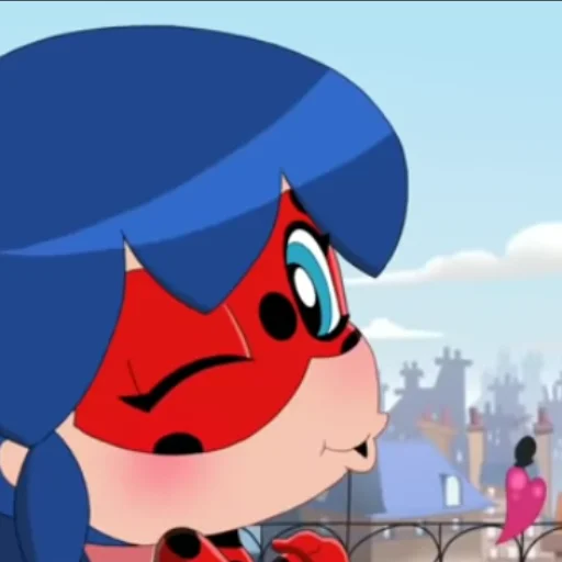 😘 Стикер «Chibi Ladybug» для Telegram