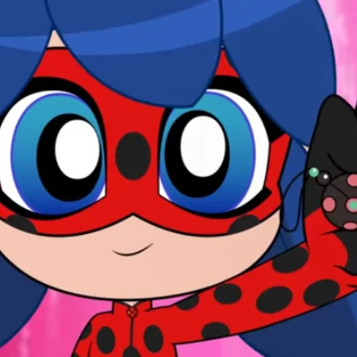 😊 Стикер «Chibi Ladybug» для Telegram