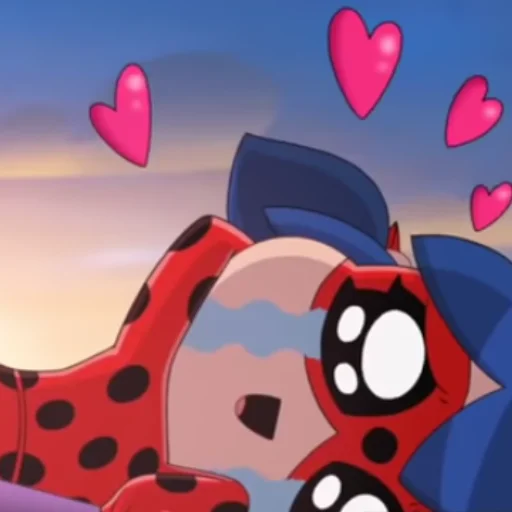 ❤ Стикер «Chibi Ladybug» для Telegram