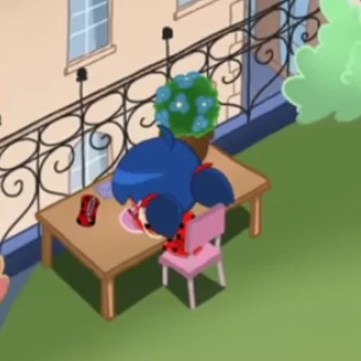 😪 Стикер «Chibi Ladybug» для Telegram