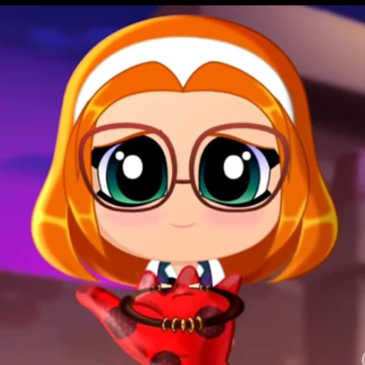 Стикерпак Chibi Ladybug для Telegram