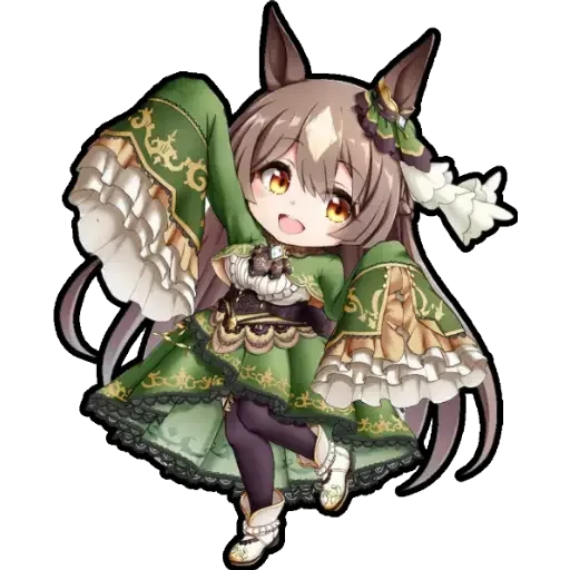 😍 Стикер «chibi anime character» для Telegram